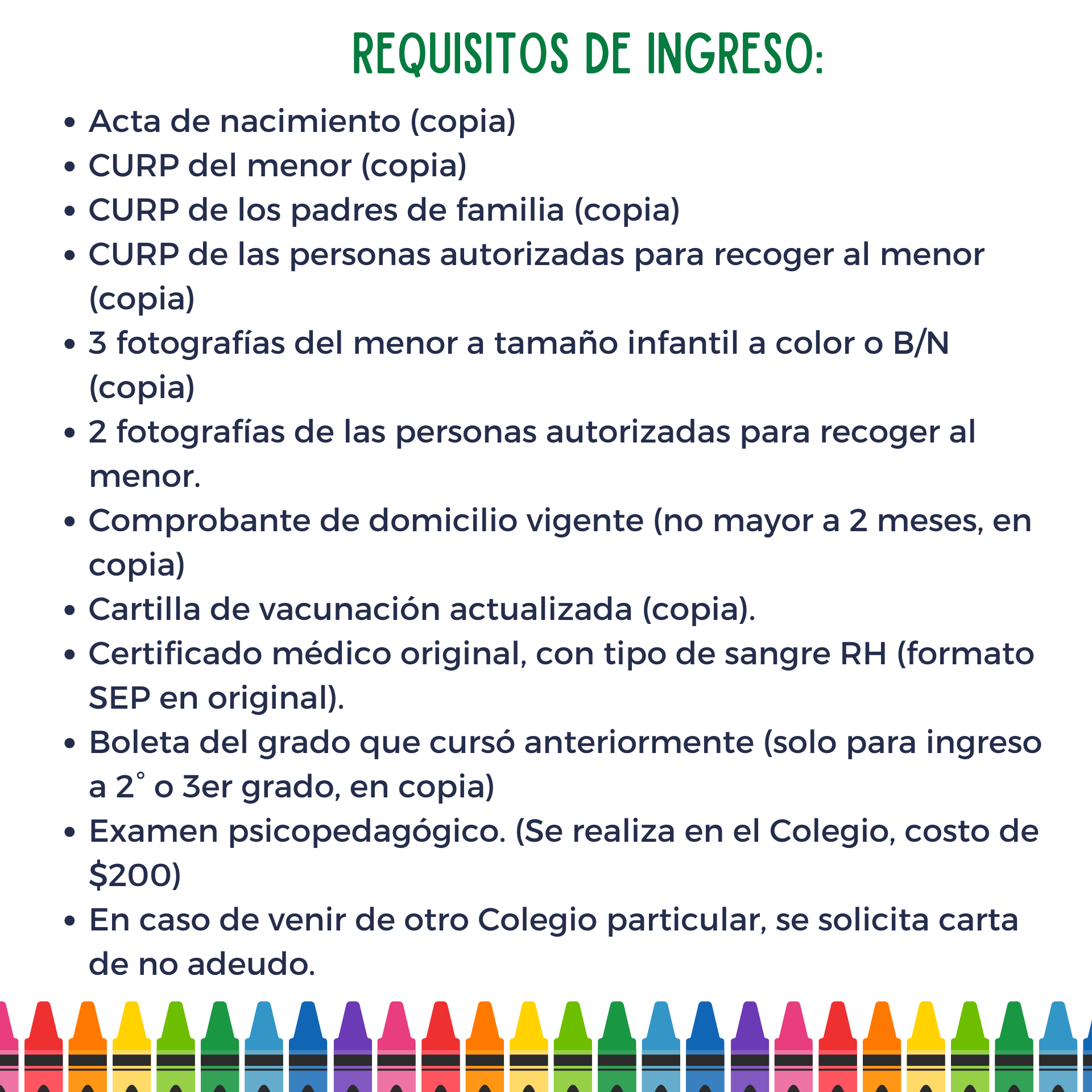 Banner requisitos preesco