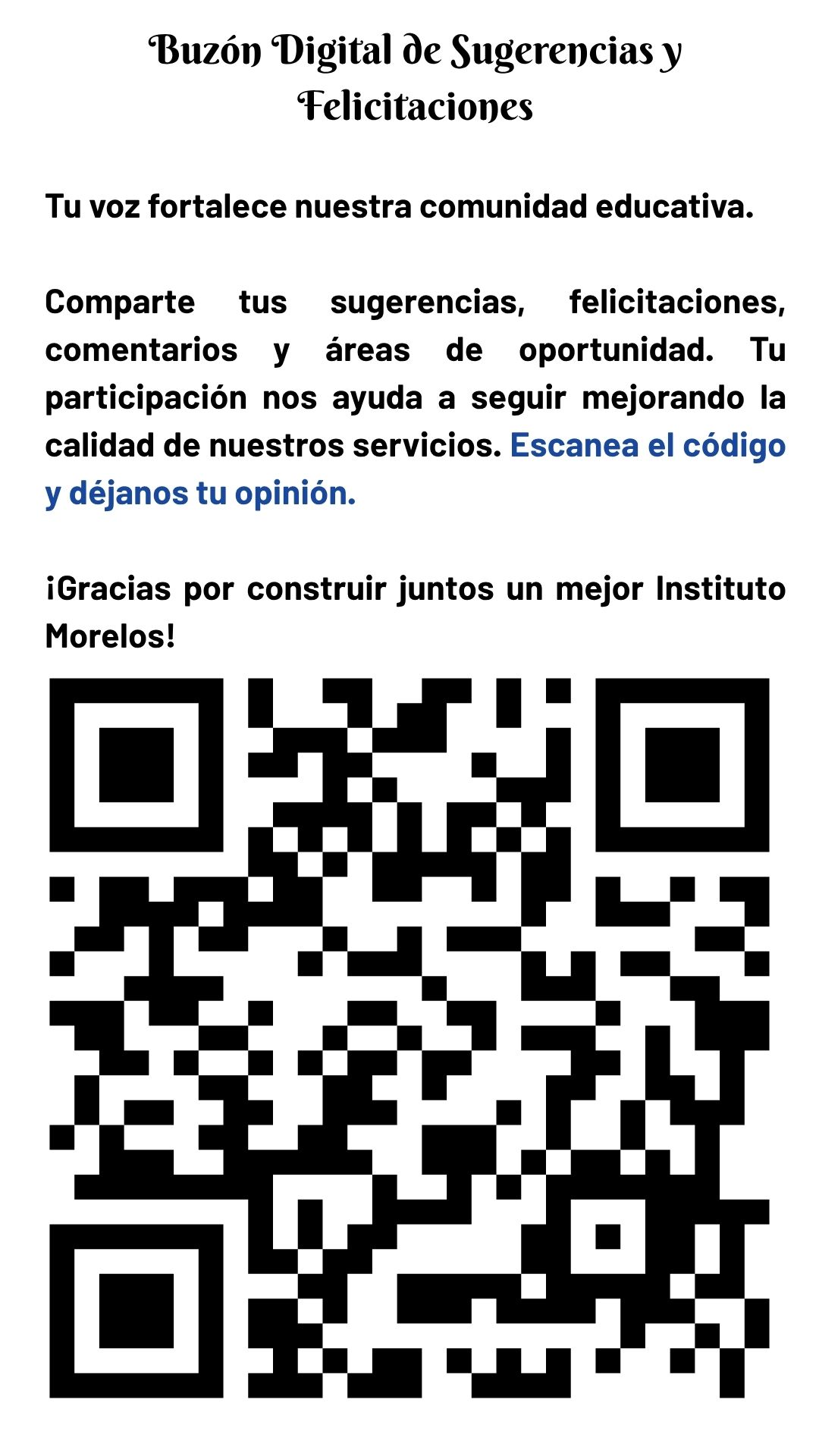 buzon escolar QR web